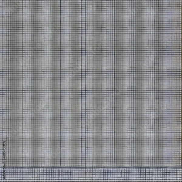 Obraz 1398 Minimalist Grid Pattern: A modern and minimalist background featuring a grid pattern with clean lines and subtle variations, creating a sleek and contemporary atmosphere4, Generative AI