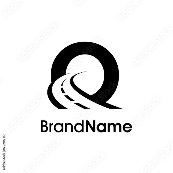 Obraz Simple Initial O Way Logo