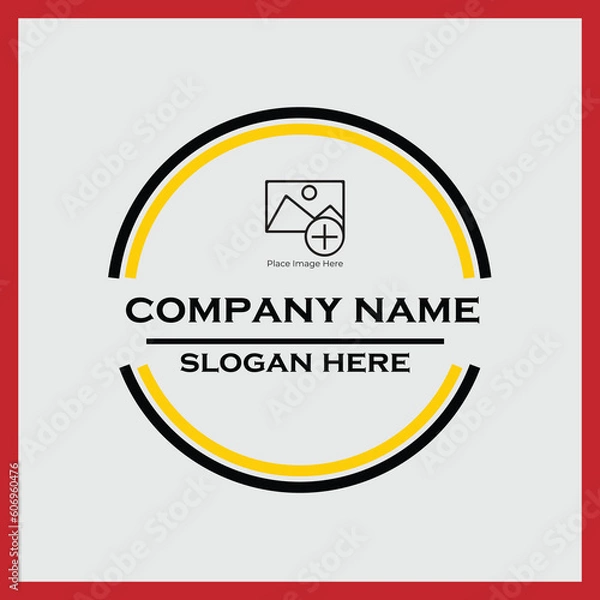 Fototapeta vintage badge blank retro logo design