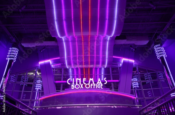 Obraz Kasa kinowa