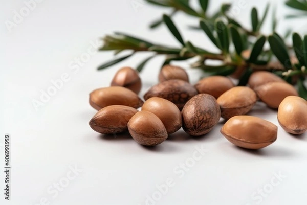 Obraz Argon seeds food. Generate Ai