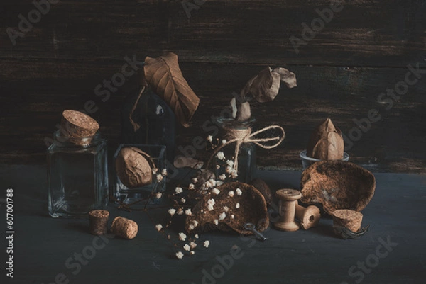 Obraz still life with nuts