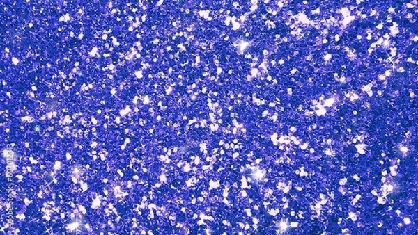 Obraz blue glitter copy space background