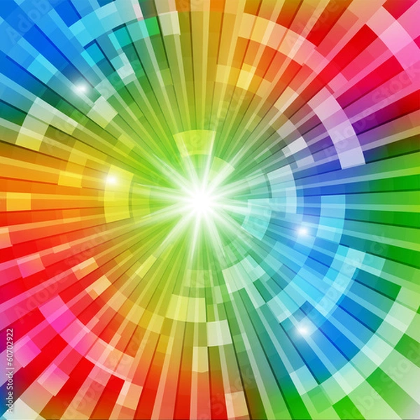 Fototapeta Colourful abstract background.