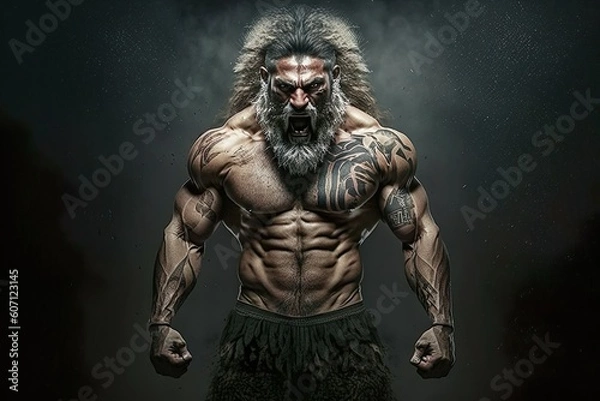 Obraz Bodybuilder In His 50s