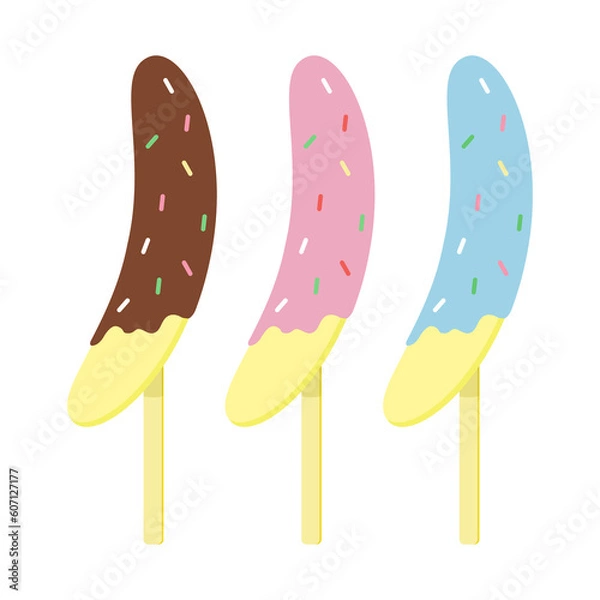 Fototapeta チョコバナナ