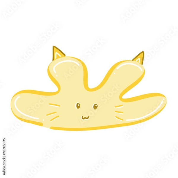 Obraz Yellow meow