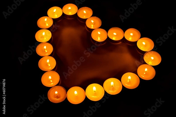 Obraz Burning candles.