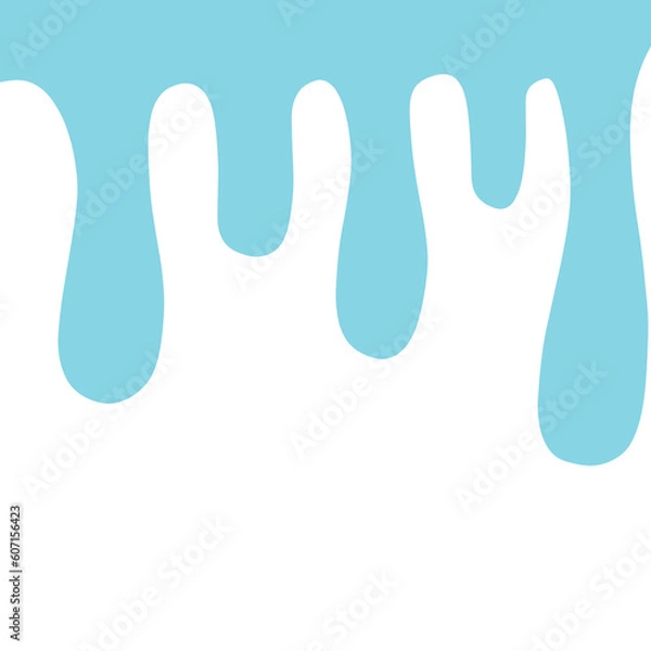 Obraz Liquid drip drop illustration