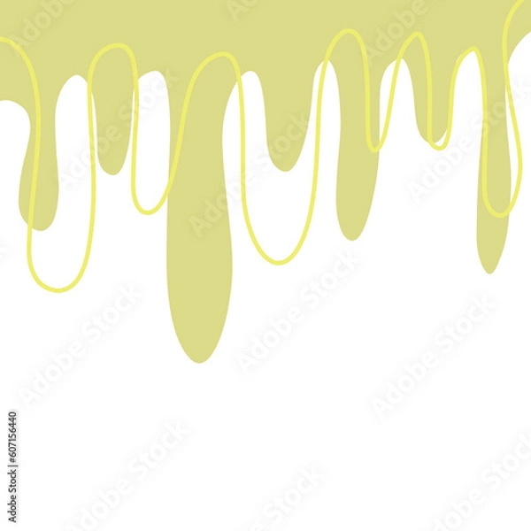 Obraz Liquid drip drop illustration