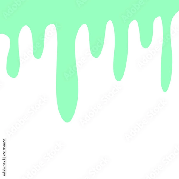 Obraz Liquid drip drop illustration