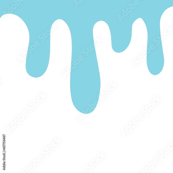 Obraz Liquid drip drop illustration