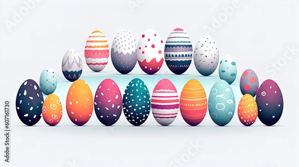 Fototapeta Whimsical Delights: Easter Egg