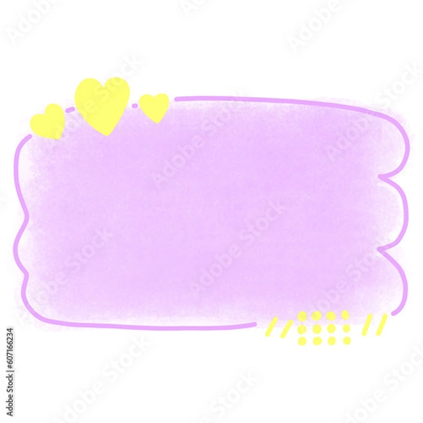 Obraz Cute chat boxes pastel color 