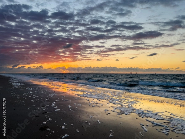 Obraz sunset on the beach