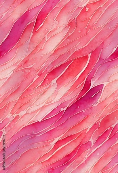 Obraz Abstract geometric design wallpaper Generative AI