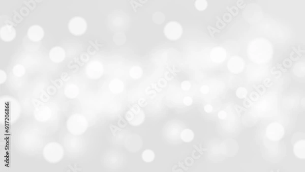 Obraz Subtle Gradient white bokeh Soft Light Abstract Background