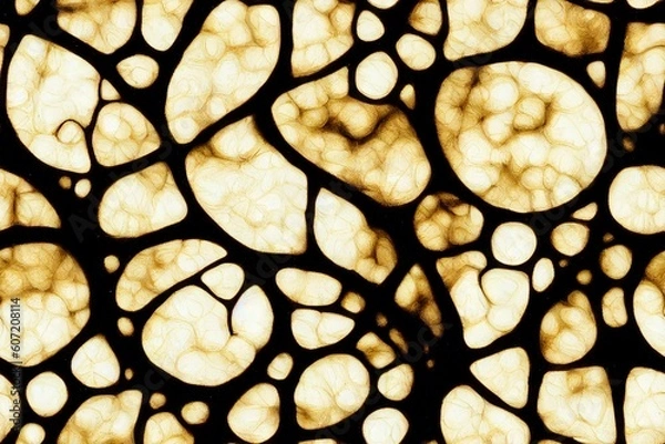 Obraz Abstract geometric design wallpaper Generative AI