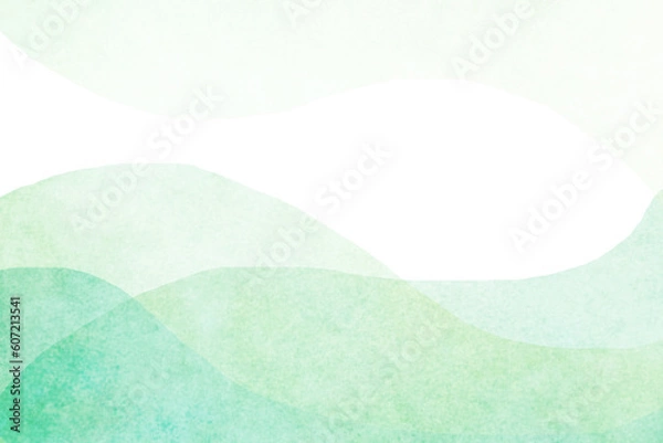 Obraz 自然をイメージした淡いグリーンの背景