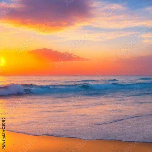 Fototapeta Sunset Beach