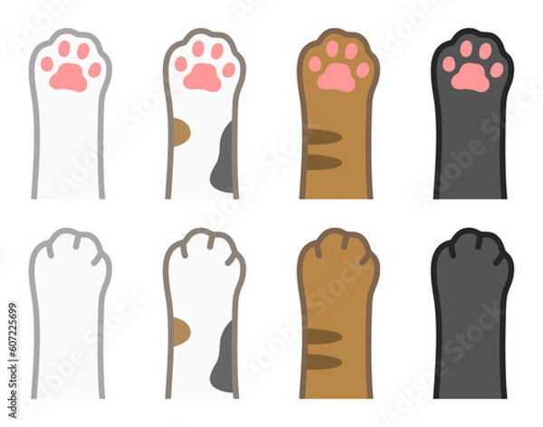 Obraz 猫の手のセット