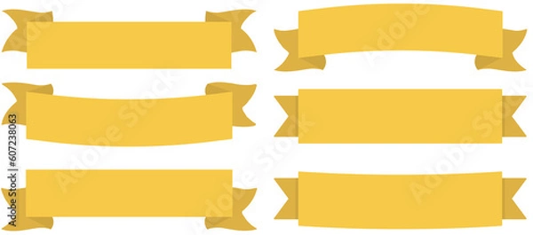 Obraz Yellow sign template	
