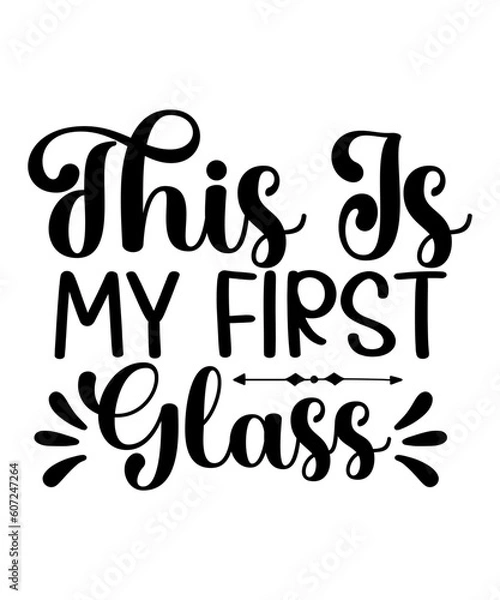 Fototapeta Wine Svg Bundle, Wine Svg, Alcohol Svg Bundle, Wine Glass Svg, Funny Wine Sayings Svg, Wine Quote Svg, Wine Cut Files, Files For Cricut,Wine Svg Bundle