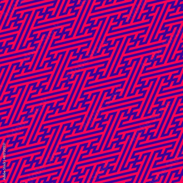 Fototapeta Design for book, notebook and calendar covers. high quality textile design. various geometric shapes for fabricated products