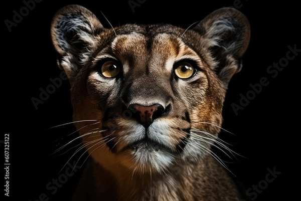 Obraz close up portrait of a leopard