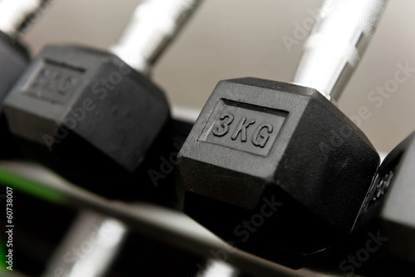 Fototapeta dumbell 3kg