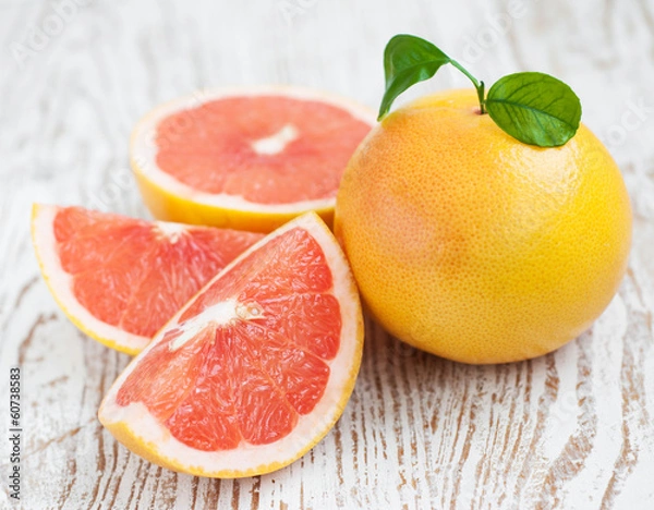 Obraz grejpfrut