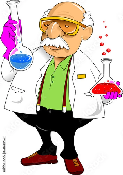 Obraz chemist