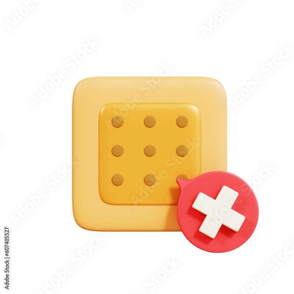 Fototapeta Anti Tobaco Day 3D Icon