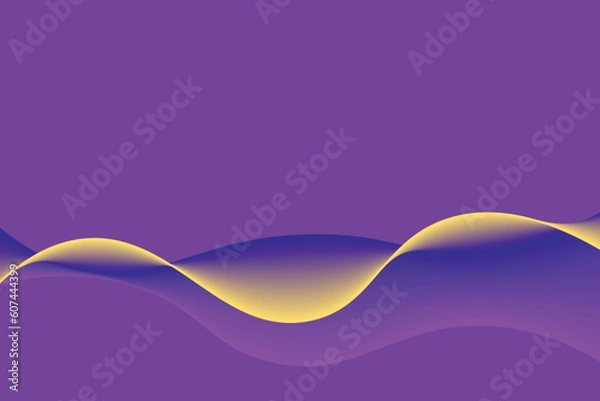 Obraz abstract purple background The artwork features a harmonious blend of abstract shapes and flowing lines, creating a sense of movement and fluidity.