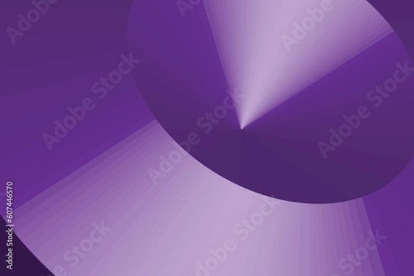 Obraz Purple gradient background The artwork features a harmonious blend of abstract shapes and flowing lines, creating a sense of movement and fluidity. 
