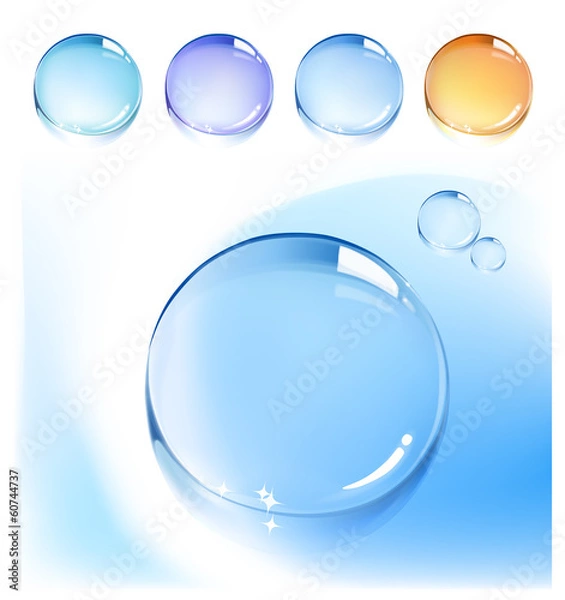 Obraz 물방울 아이콘