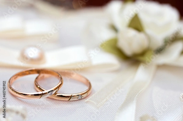 Obraz wedding rings