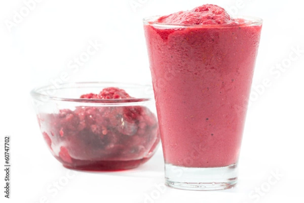 Fototapeta raspberry smoothis