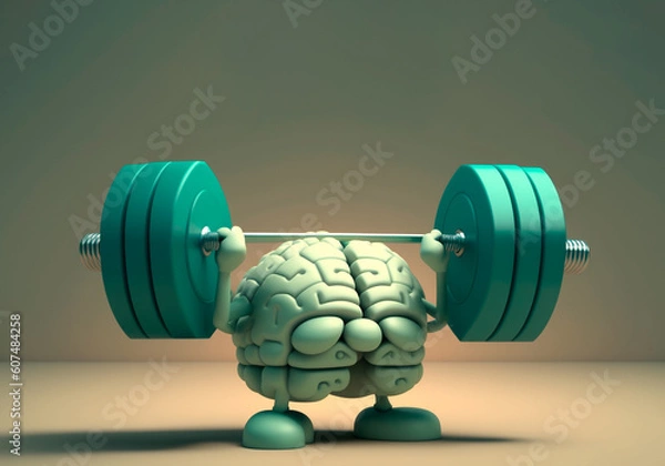 Obraz Brain training