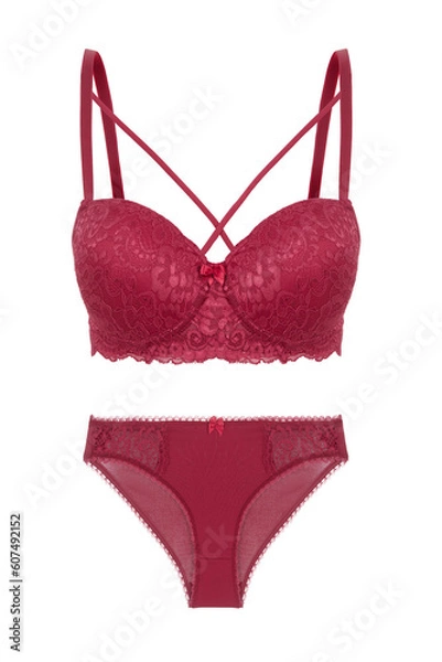 Obraz red bra isolated