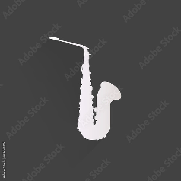 Fototapeta Music wind instruments icon