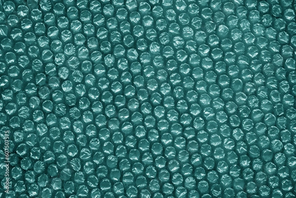 Fototapeta Wrapping plastic bubbles texture for background, The texture of the bubbles the polyethylene