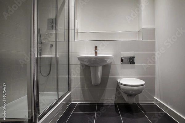 Fototapeta Stylowa czysta łazienka