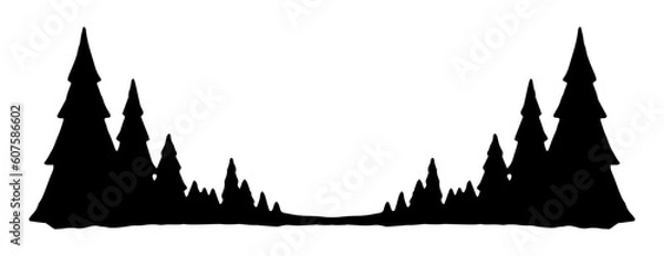 Obraz Tree Line - Forest