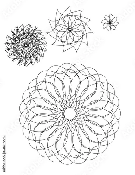 Obraz flowers vectors generative ai