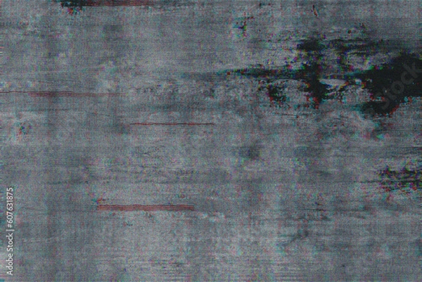 Fototapeta black glitch abstract effect texture background