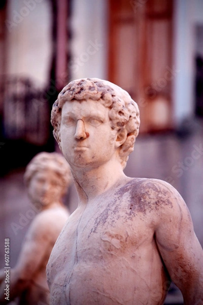 Fototapeta Piazza Pretoria statue