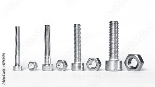 Obraz Schrauben und Muttern