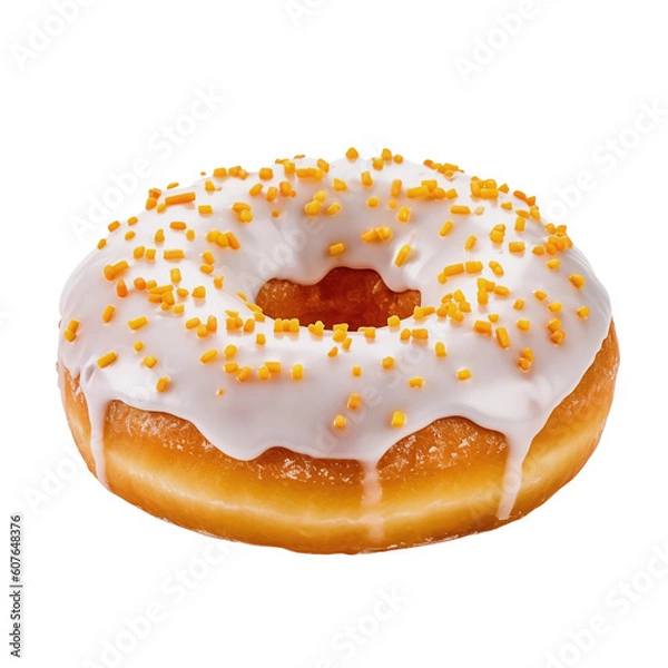 Obraz donut isolated on white background