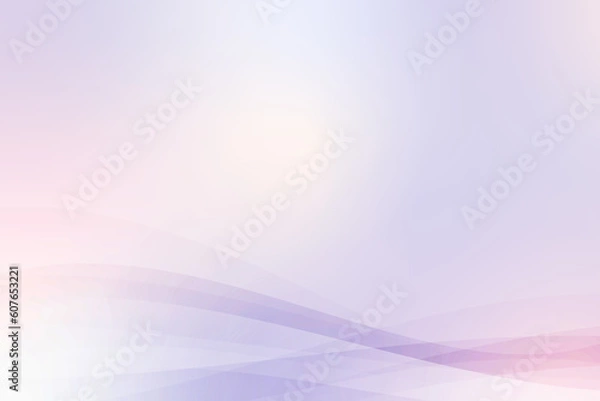 Fototapeta グラデーションが綺麗な曲線で構成された背景イラスト素材
